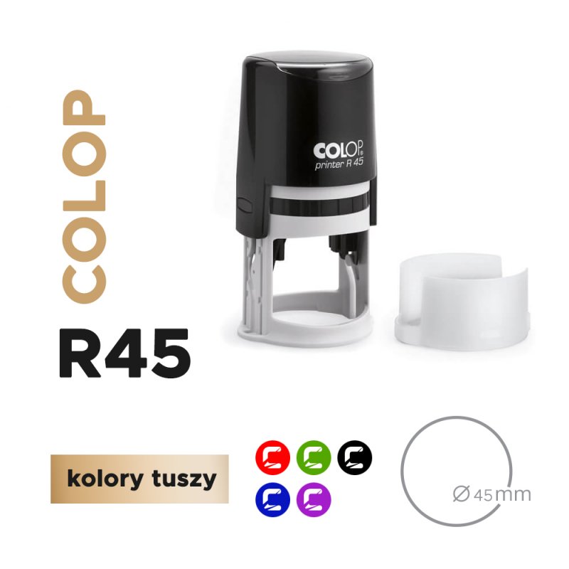 P03TB Pieczątka okrągła COLOP R45