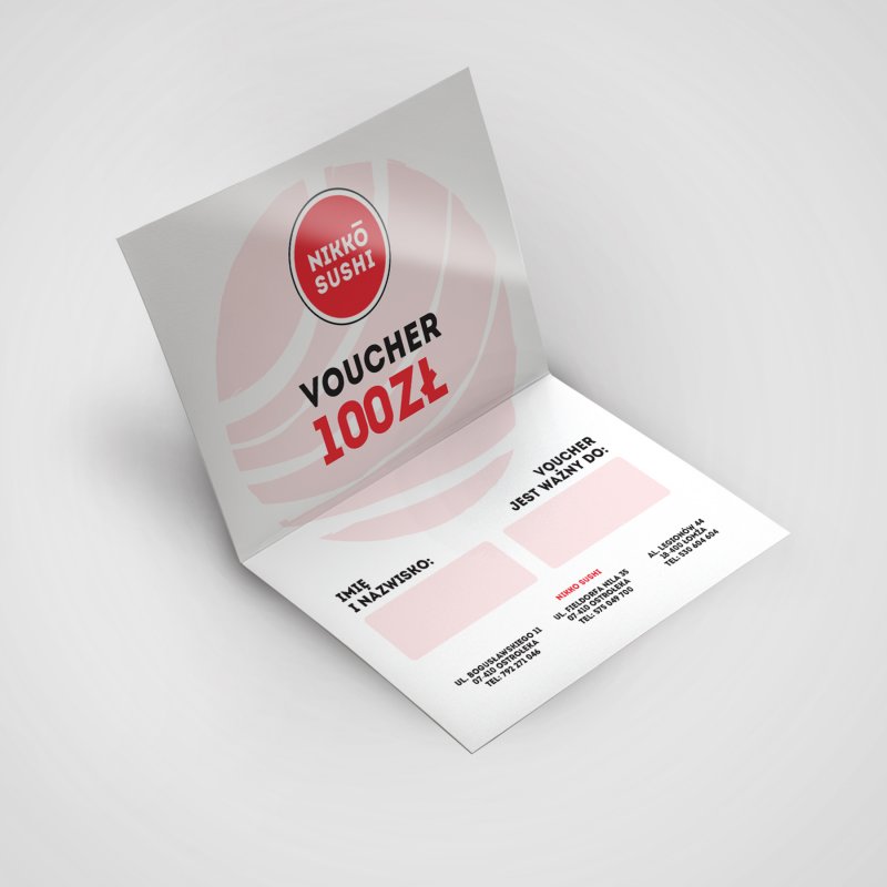 zaproszenia składane druk A6