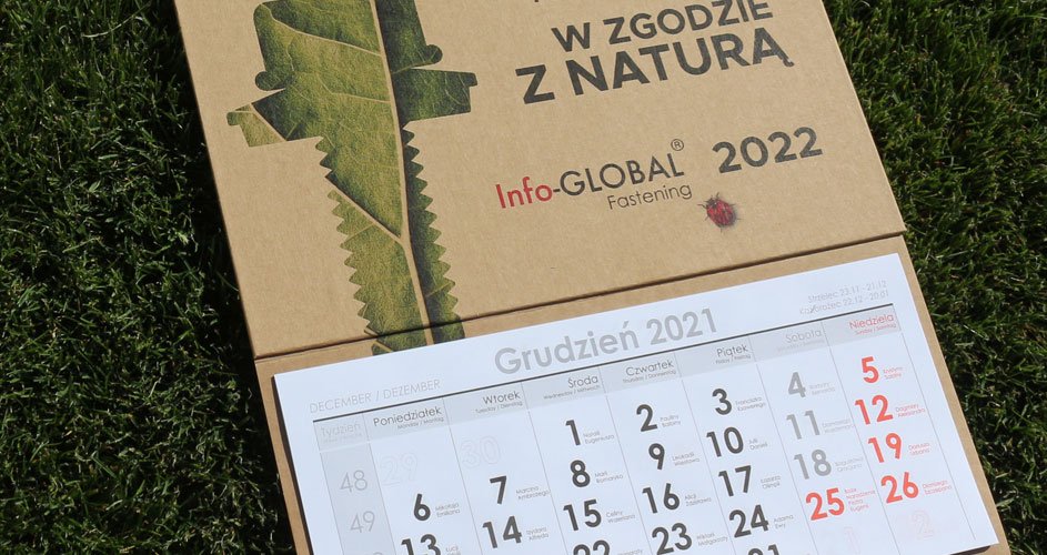 drukowane kalendarze na 2022 rok
