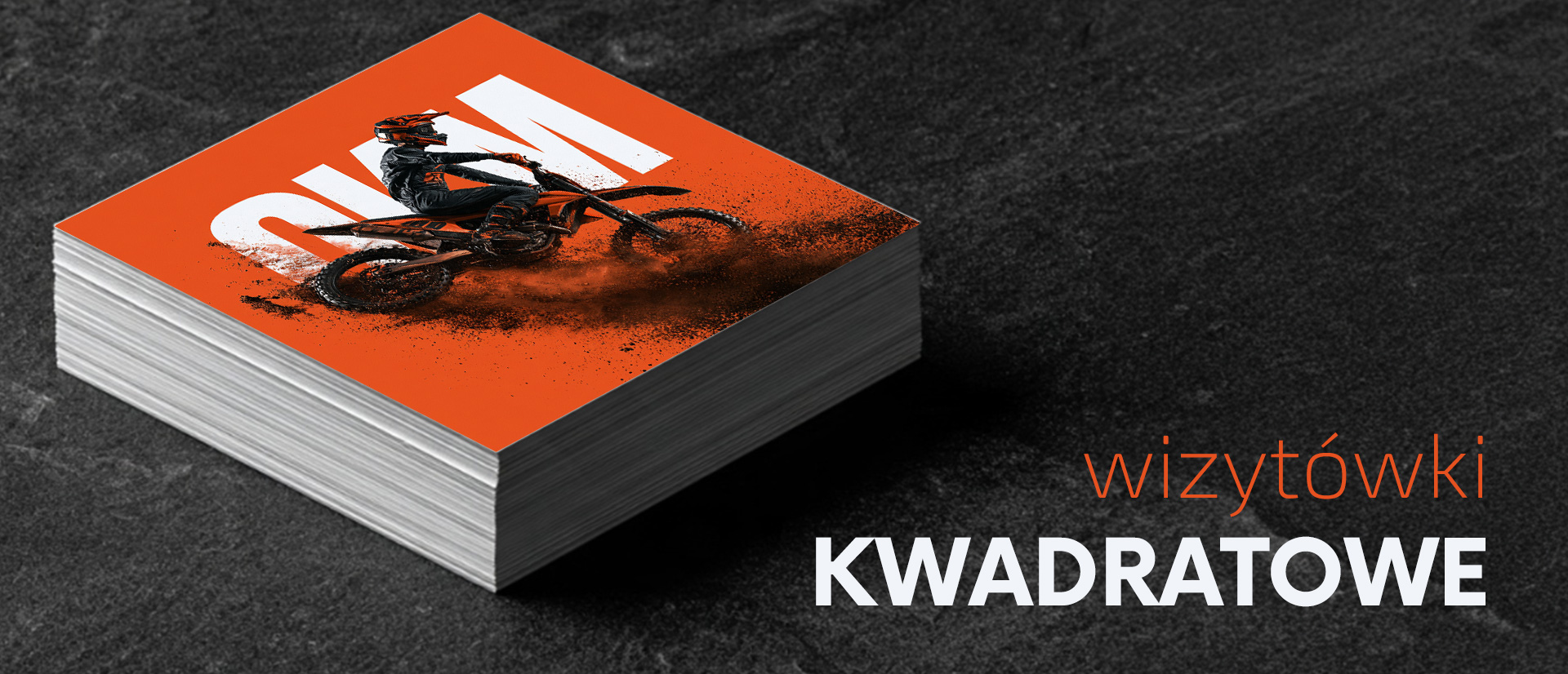 wizytówki kwadratowe