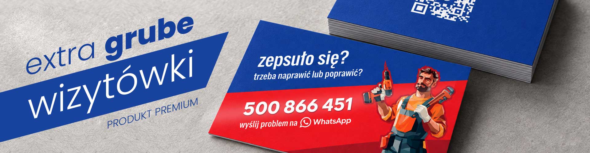 wizytówki grube premium