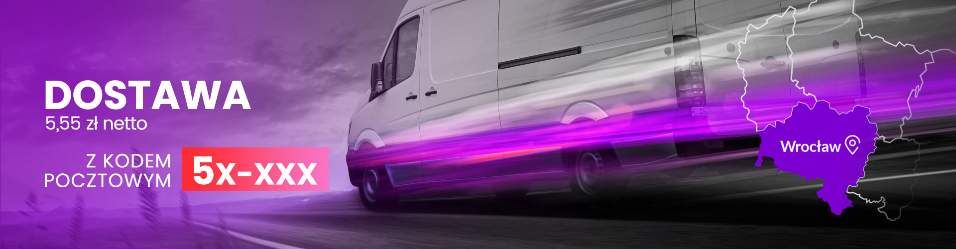 dostawa darmowa Wrocław
